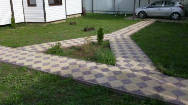 Тротуарная плитка для дорожек